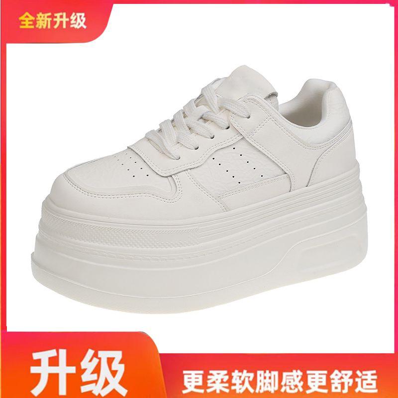 Small thick-soled height-increasing and height-showing shoes 22 spring new muffin soft-soled sports and leisure shoes