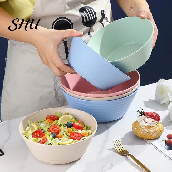 Instant Noodle Bowl Japanese Microwave Dishwasher Safe Large Capacity Rice Stackable Unbreakable Cereal Soup for Canteen
