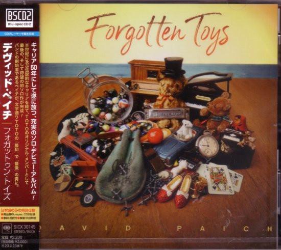 

CD DAVID PAICH - Forgotten Toys SICX30149 Sony Records In 2022 Japan Rock Used