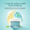Idratante Viso Moha Controllo Sebo per Pelli Grasse e a Tendenza Acne, Leggero, Non Grasso, 50 ml