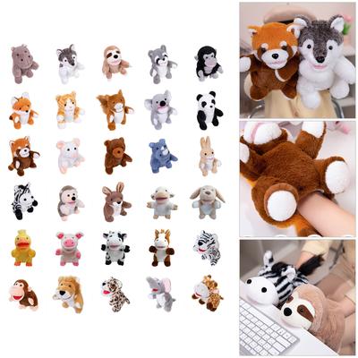 Animal Plush Toy Hand Puppet For Creative Role Playing Soft Stuffed Animal Childrens Educational Pretend Game