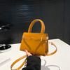 Trend Personality Fashion Solid Color Versatile Small Square Bag Women's Niche Design Korean Version Ins New Casual Messenger Bag