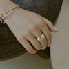 Retrofinger Silver925 Blanc #Sr243 (B Type)