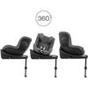 Siège auto Sirona G Cybex Gold - 61 à 105 cm - naissance jusqu'à 19 kg - 3 mois à 4 ans - Lava Grey