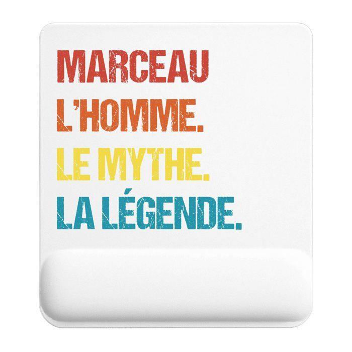 Tapis de souris - PLANETEE - Marceau Mythe Légende Vintage - Multicolore - 22x18 cm - 3 mm antidérapant