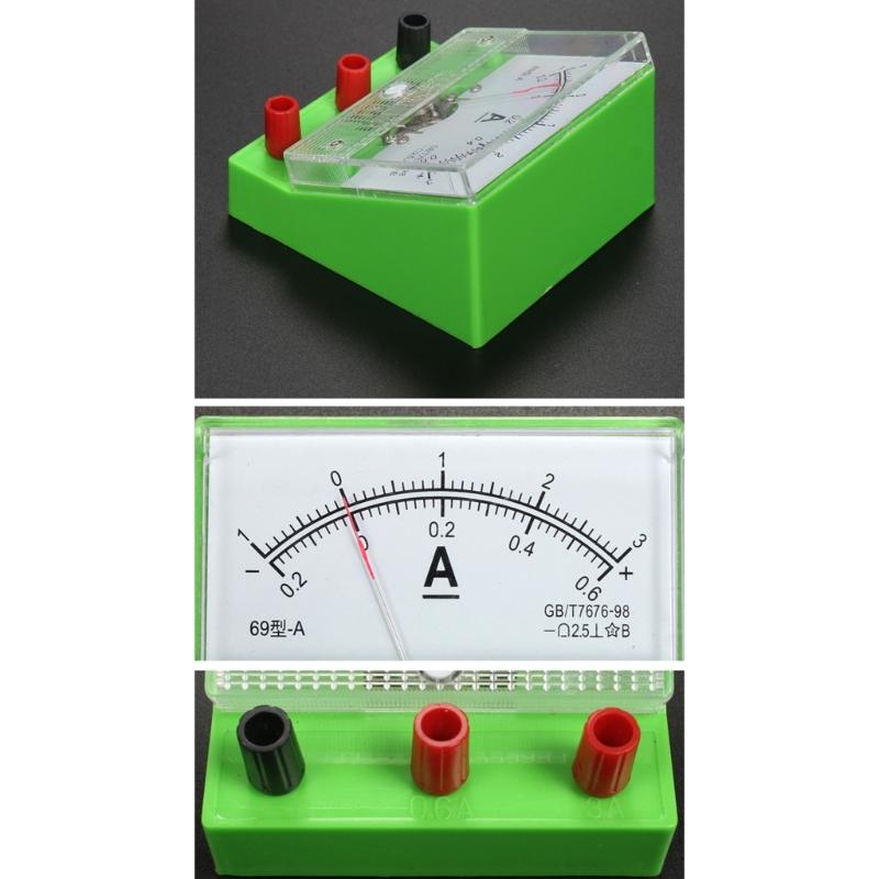 Accurate 69 Type D C Current Meter Equipment For Student Physics Circuit Analysis And Electrical Laboratory Training