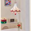 Original Design: Circus Retro Pendant Light, Fabric Bedroom Light, Dreamy Children's Room Light Fixture