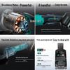 Dayi 40V Brushless Cordless Angle Grinder CN plug (adapter included)