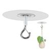 Adhesive Ceiling Hooks With Strong Bearing No-Drill Garden Planter Flower Pot Hanger For Plants Wind Chimes Lights