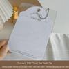 INS Style Dustproof Nail Display Card - Thickened, Wearable, Special Packaging for Nail Salons