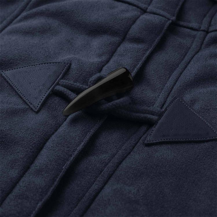 Dámské ležérní módní svrchní oblečení s dlouhým rukávem, s kapucí, bunda, kabát, podzim, zima, jednobarevný potisk