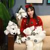 Cute Lying Down Polar Bear Doll Plush Toy Little White Bear Teddy Bear Doll Children's Company Soothing Doll