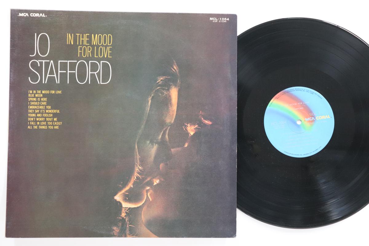 

LP Пластинка ДЖО СТАФФОРД - В настроении для любви MCL1054 MCA 1974 Япония Джаз Б/У