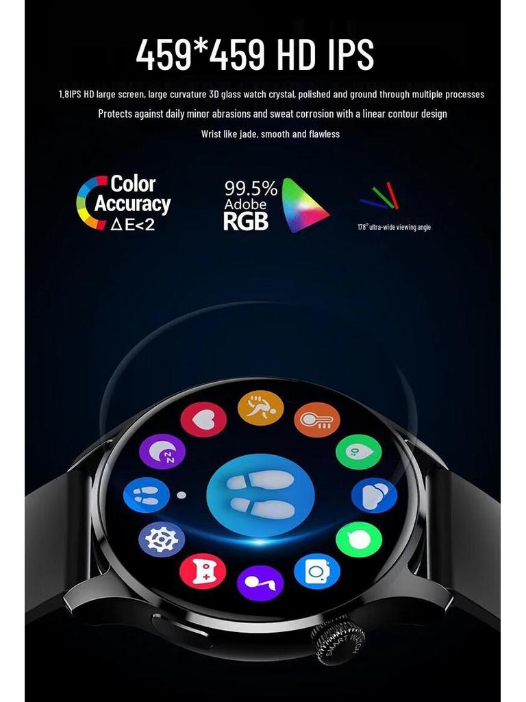 Huaqiangbei GT4 Smartwatch: 2025 NFC Payment, Sports Multibracelet with GT5 Functions