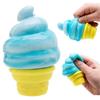 1Pcs Party Gifts Ornaments Ice Cream Shaped Decompression Needoh Nice Cream Cone Surprise Stress Relief Squeeze Toys