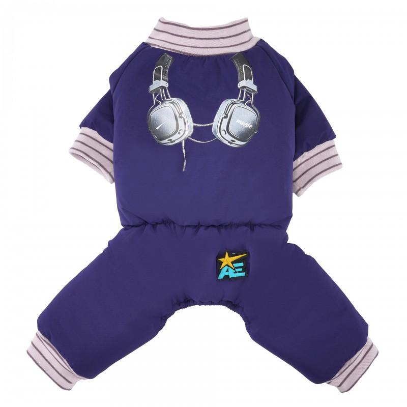 Winter Dog Four-Legged Cotton Coat Small To Large Breeds Warm Waterproof Pet Sweater In Red Blue Purple