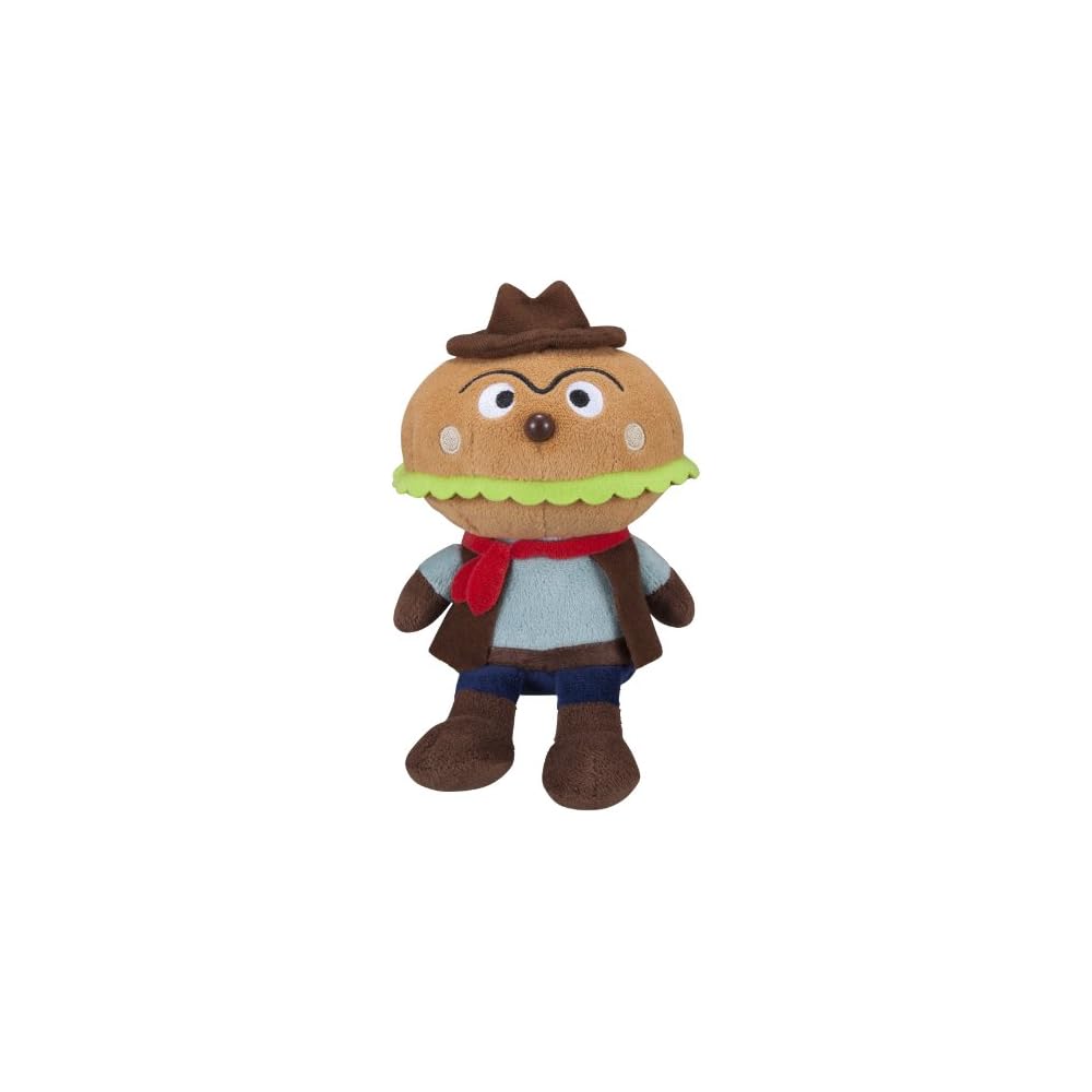 Anpanman Puri Chii Beans S Plus Hamburger Kid Plush Toy Soft Stuffed Animal
