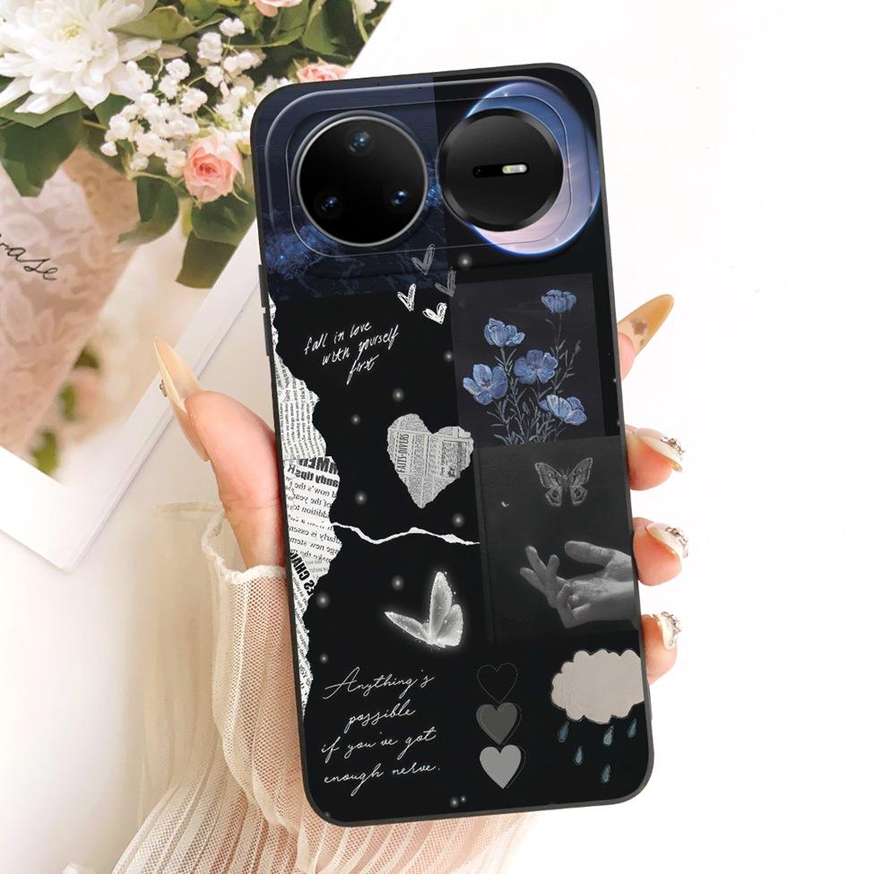 For Huawei Nova 15 Pro Case Cover Cute Luxury Fashion Flowers Cool Painted Silicone Casing For Huawei KLE-AL00U