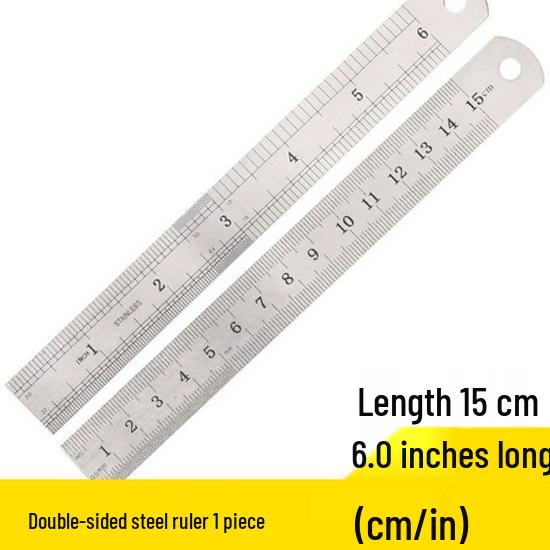 33cm Old-Fashioned Bamboo Ruler for Sewing & Clothing