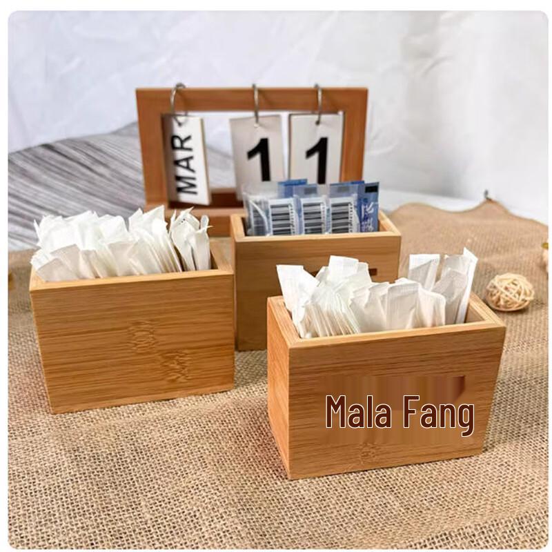 Bamboo Wooden Toothpick Holder