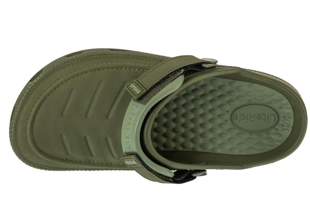 Crocs Yukon Vista II Clog, Mens Green Slides