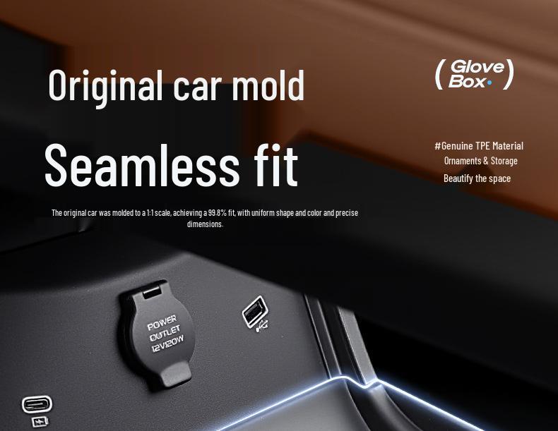 2025 Geely Boyue L Center Console Armrest Storage Box with Decorative Accessories