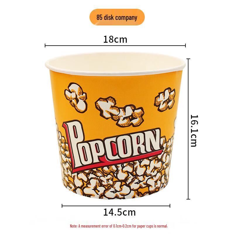 Disposable Popcorn Buckets