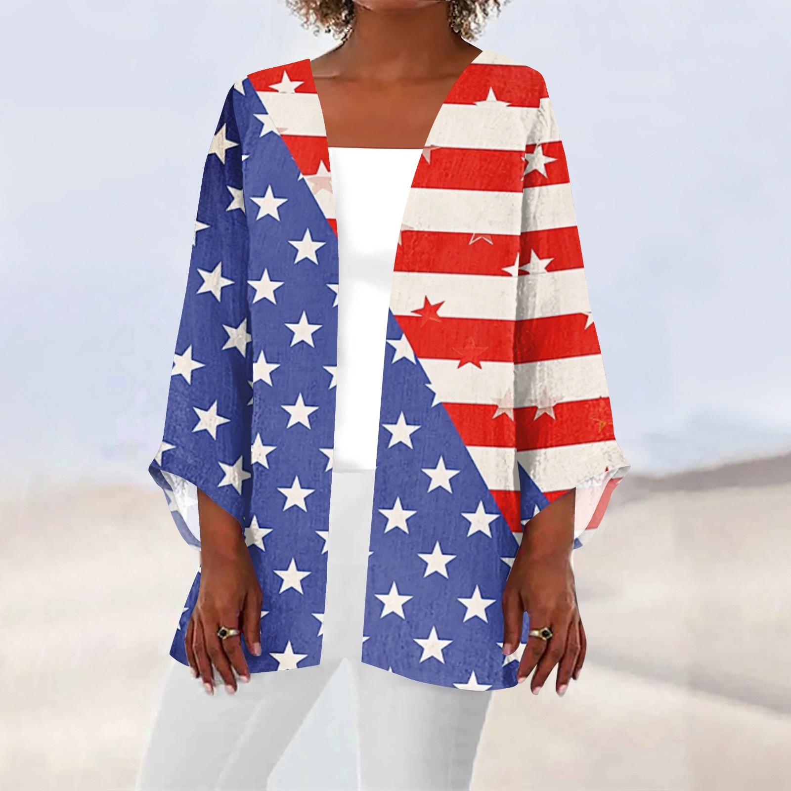 Женская повседневная модная легкая куртка средней длины с принтом — фото 12