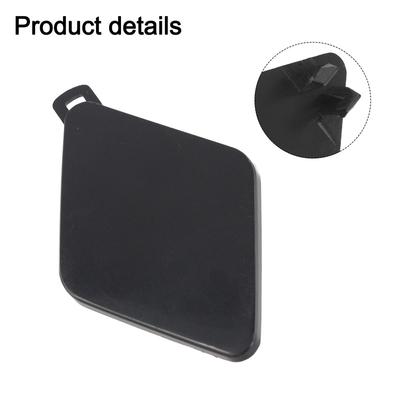 Car Rear Cover Tow Hook Eye Cover Easy Tallation High Universality Fitment Made Of ABS Material Non-Deformed