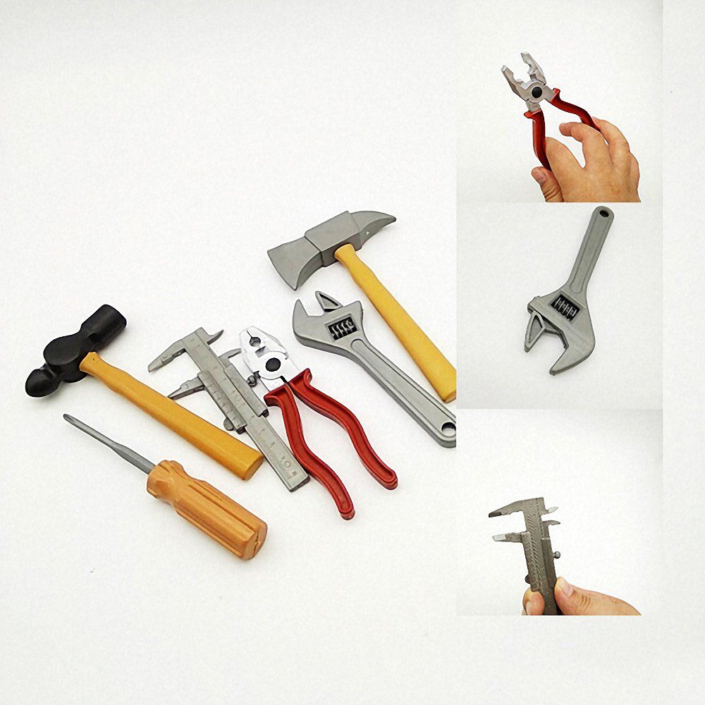 Plastic Kids Toys Simulation Repair Tools Set Children Maintenance Tools Pretend Play Toy