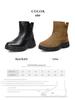 Unisex Winter Fur-Lined Waterproof Slip-On Snow Boots