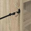 Golf Cabinet with Wheels Uni Sonoma Oak 65 x 45 x 98 cm