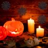50pcs Halloween Decor Spider Web Plastic Cobweb Artificial Spider Web Holiday Accessories for Halloween Scene Decoration Props