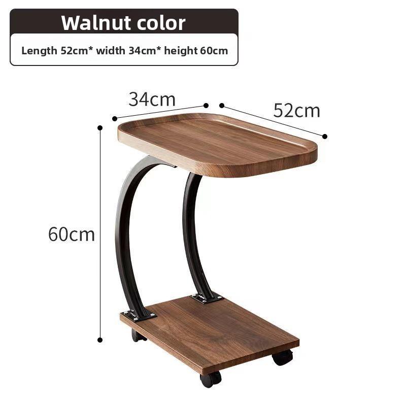 Premium Double Tier Beverage Tea Trolley Snack Cake Cart for Hotels Restaurants Mobile Serving Cart On Wheels Service Cart