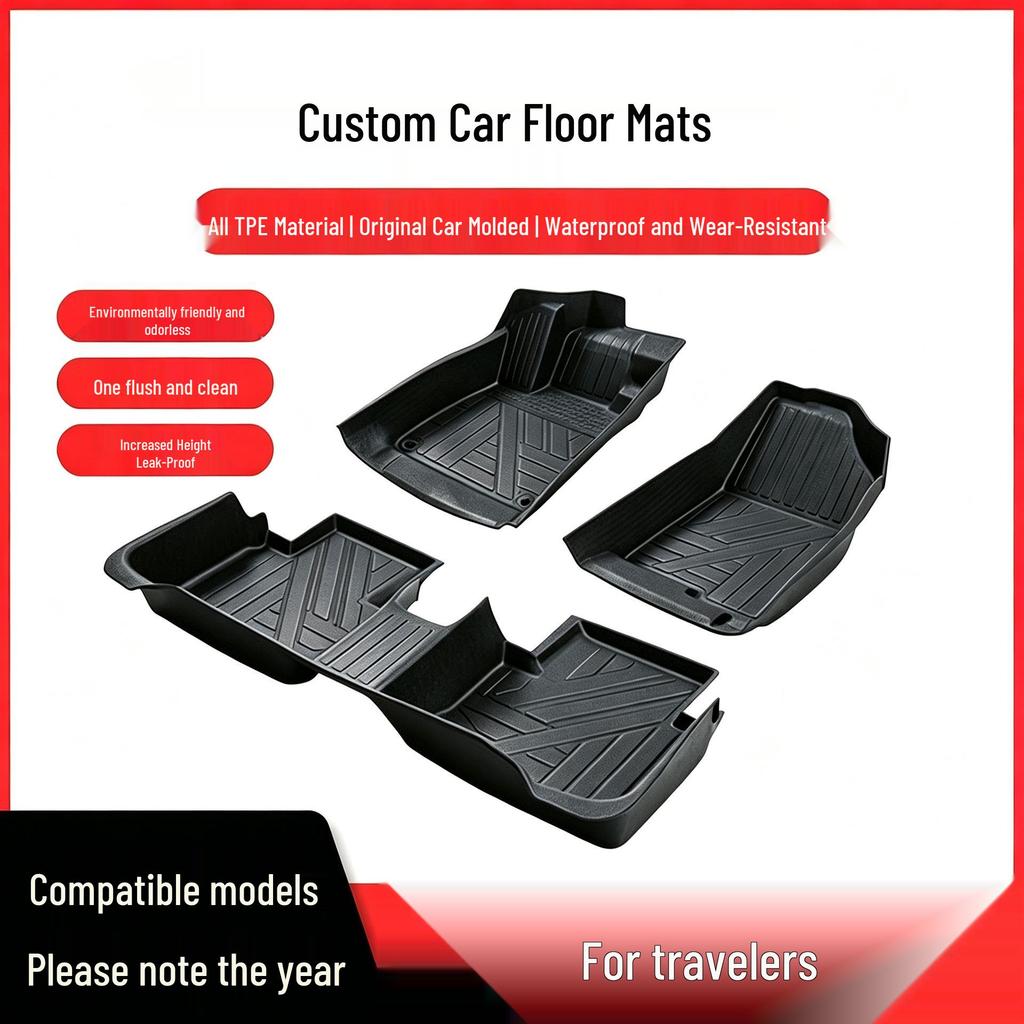 Chery Jetour Traveler TPE Floor Mats for 2023 Model - Full Coverage, Interior Special