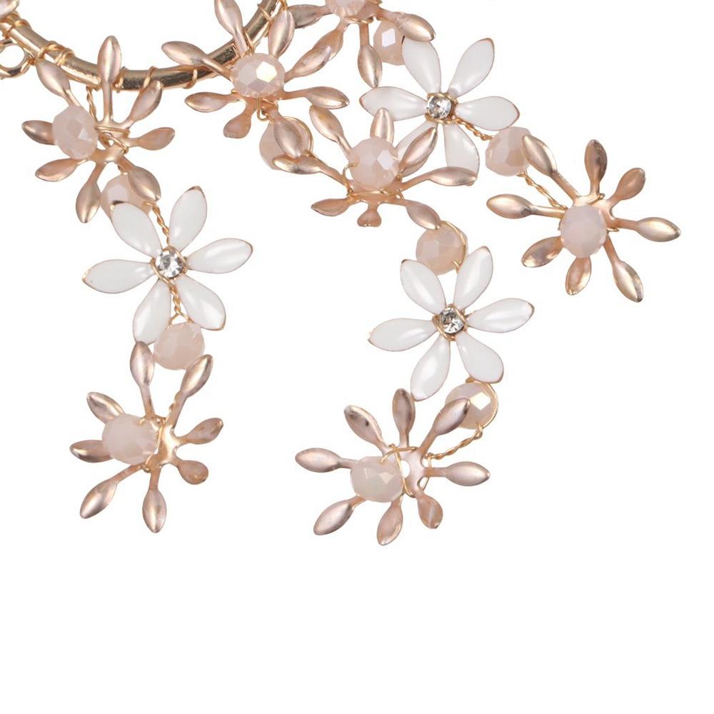 Fairy Pearl Flower Ear Cuffs Chic Rhinestone Ear Clips Fashion Butterfly Elf Ear Cuff  Women