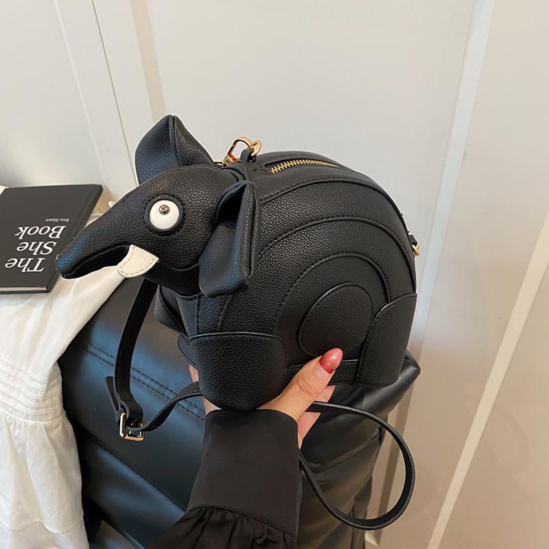 Women's Casual Fashion Creative Baby Elephant Bag Large Capacity New Funny Commuter Bag