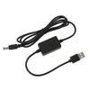 1.2m USB 5V To DC 8V Voltage Booster Cable Step Up Voltage Converter Power Cable for Camera Desk Lamp Loudspeaker DC5521