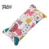 Independent Play Cat Toy Cuddle Pillow Toy, Catnip with Silver Vine, Crinkle Kitten Kicker Rustling Scratch Cute Print Snuggle for Indoor Cats Biting