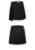 Women's High Waist Pleated Tennis Skirt with Anti-Exposure Lining - Summer Slimming Outdoor Sports Skirt