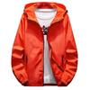 Men's  Winter Casual  Color Plus Size Hoodie Zipper Outdoor Sport Coat