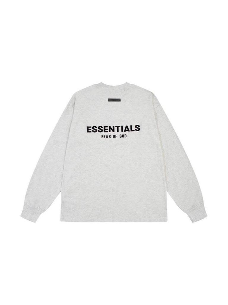 Round Neck Black Letter Print Hoodie - Essentials 2025SS Trend