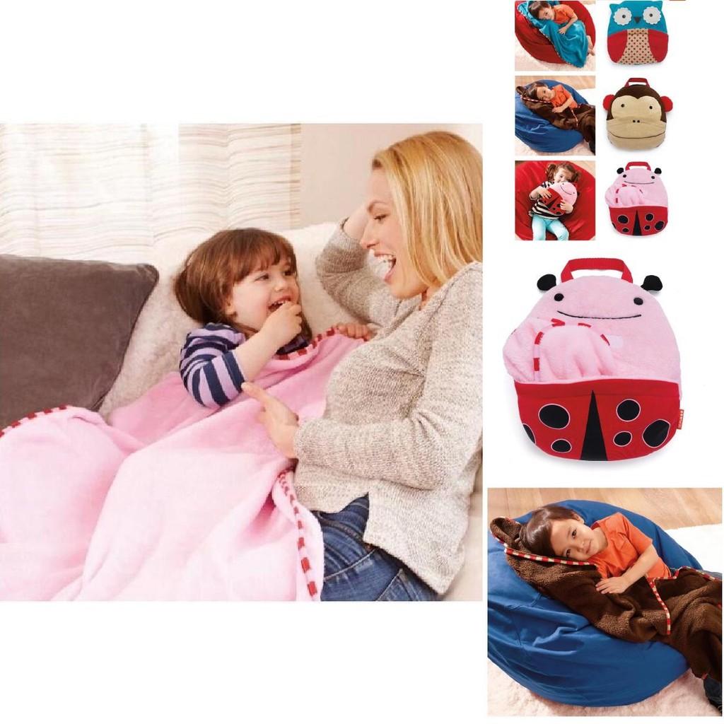 Coral Fleece Childrens Blanket With Cartoon Design For Naptime And Travel Comfort