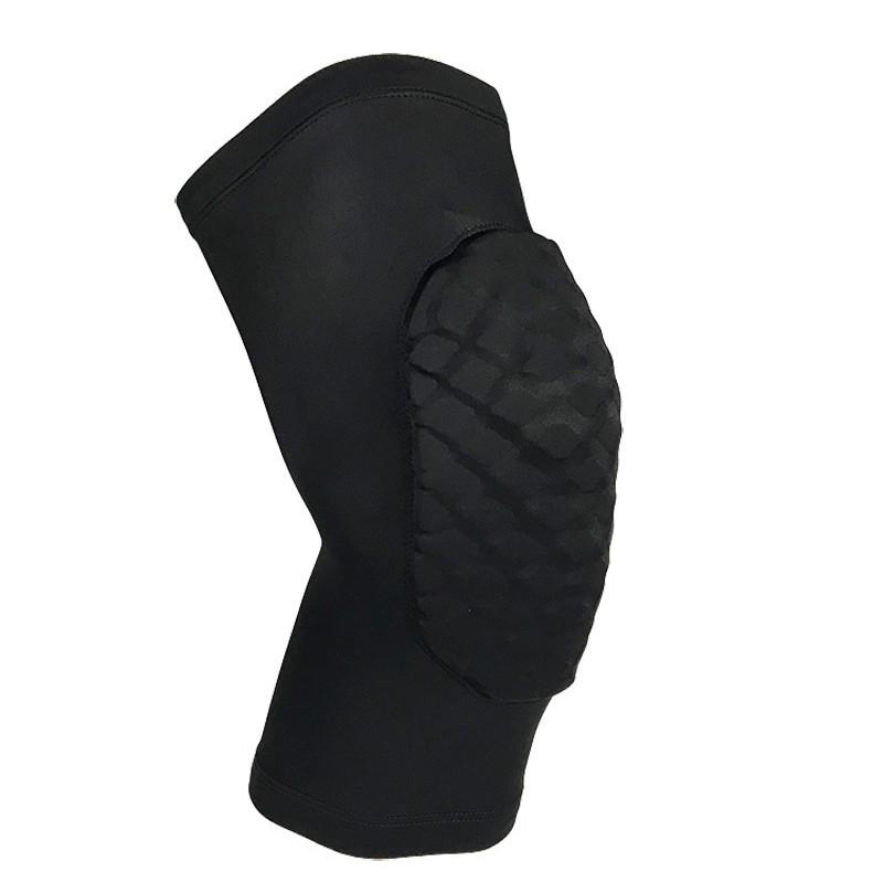 Sports Knee Pads Basketball Running Pressurized Anti-collision Honeycomb Knee Pads Leg Pads Shock-absorbing Football Breathability