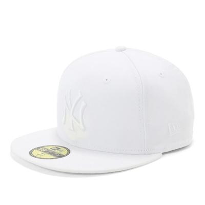 New Era MLB New York Yankees Cap 7 5950 NEYYAN WHT SWHT 23J White/White 7/8