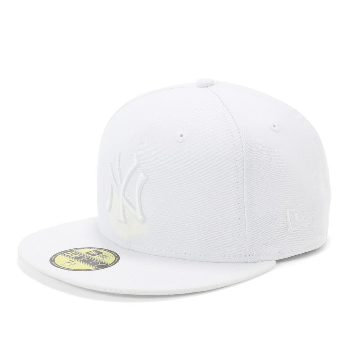 

New Era MLB New York Yankees NY Cap 7 5950 NEYYAN WHT SWHT 25J White/White