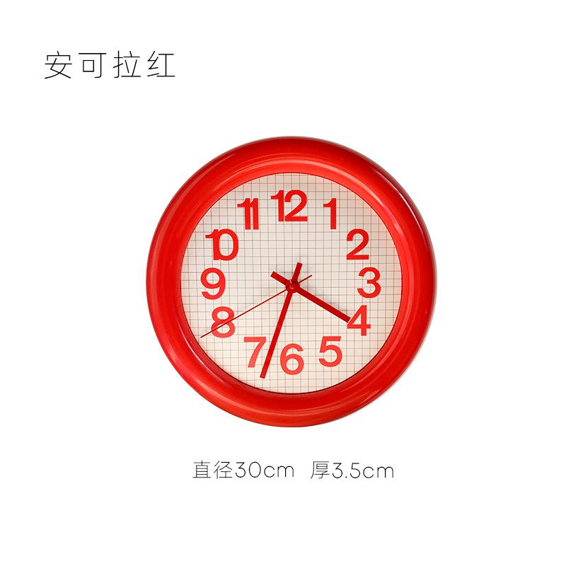 Nordic Clock Fashionable And Creative Wall Hanging Home Time Clock Living Room Wall Hanging Decorative Paintings
