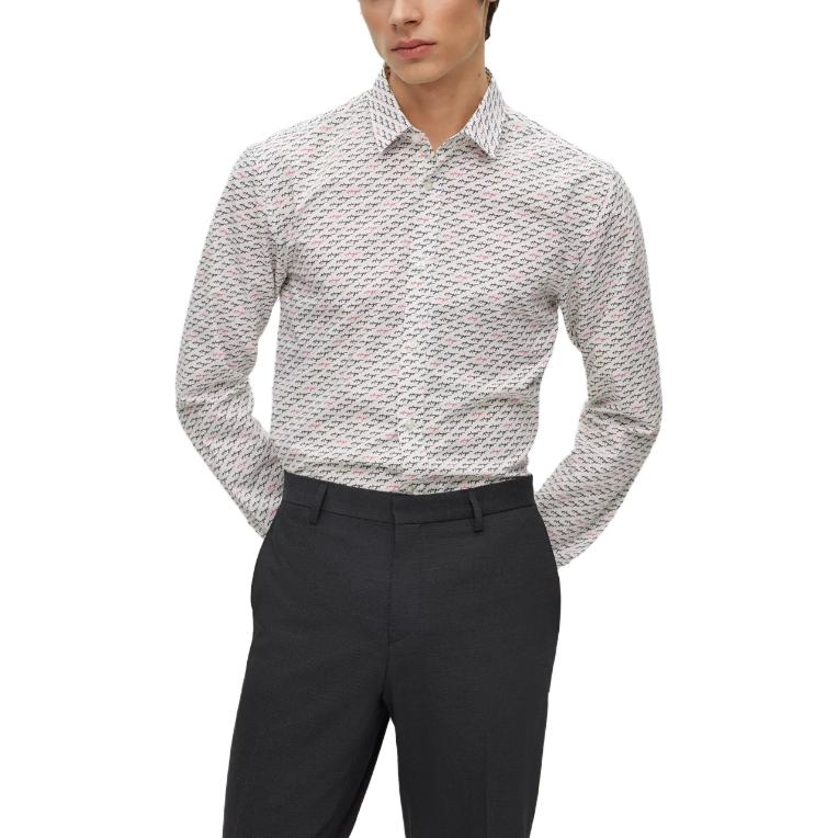 HUGO BOSS SS23 Shirt Men's White 50490080-197