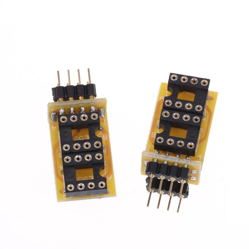Dual Single Dip8 Zu Einzel-Operationsverstärker Audio-Operationsverstärker Adapter Konvertierungssockel Für Ne5534 Ad797 Opa627 Operationsverstärker