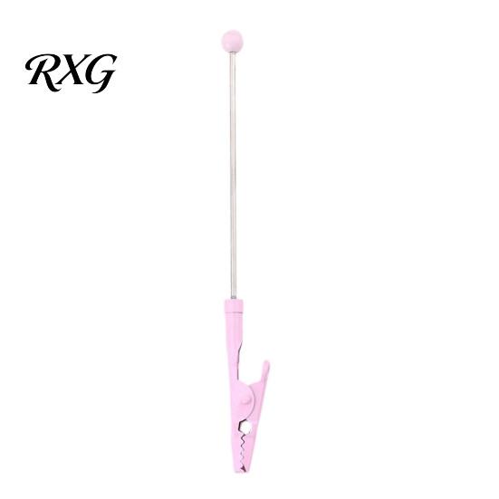 Metall-Krokodilklemmen, Perlenclip, Klemme mit langem Schwanz, Notizklammer, Memo-Halter, Stabile Halterungen, DIY-Foto für Büro, Zuhause, Schreibtisch, Partygeschenke, Dekorativ